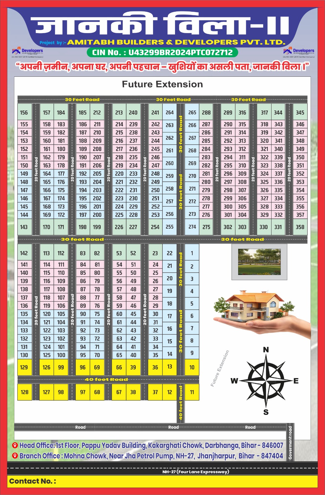 Janki Villa Phase 2 Layout Map